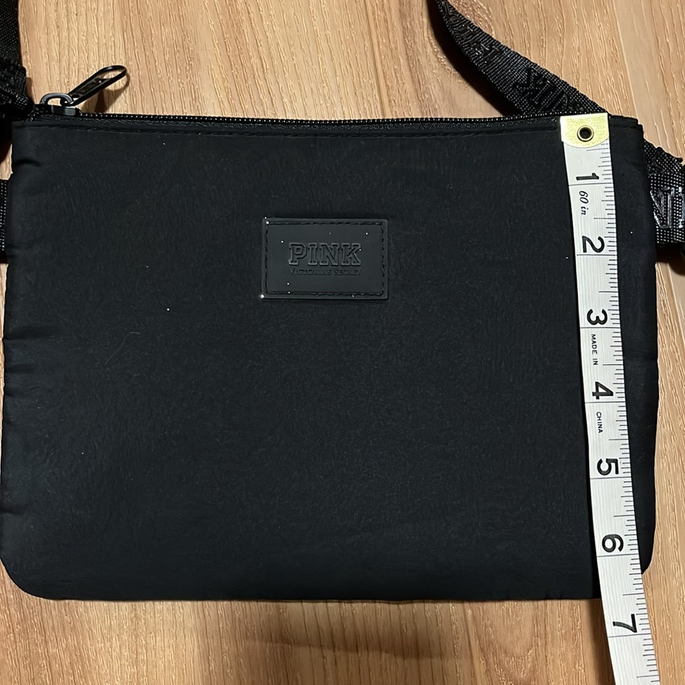 Black Crossbody Bag PINK VS - Picture 3 of 4